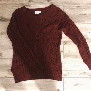 Deep Burgundy Sweater